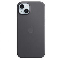 Husa telefon APPLE iPhone 15 Plus FineWoven Case cu MagSafe, Negru