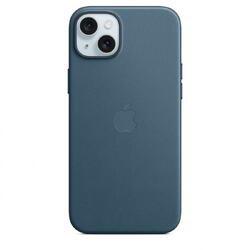 Husa telefon APPLE iPhone 15 Plus FineWoven Case cu MagSafe, Albastru inchis