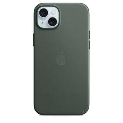 Husa telefon APPLE iPhone 15 Plus FineWoven Case cu MagSafe, Verde inchis