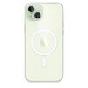 Husa telefon APPLE iPhone 15 Plus Clear Case cu MagSafe, Transparent