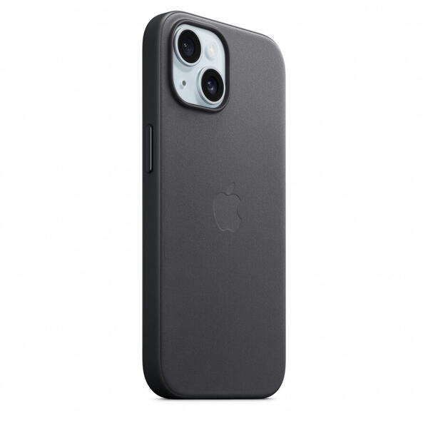 Husa telefon  Apple iPhone 15 FineWoven Case w MagSafe - Negru