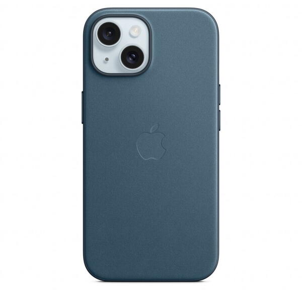 Husa telefon  Apple iPhone 15 FineWoven Case w MagSafe - 	Albastru inchis