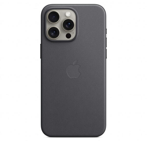 Husa telefon  Apple iPhone 15 Pro Max FineWoven Case w MagSafe - Negru