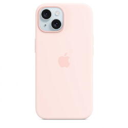 Husa telefon  Apple iPhone 15 Silicone Case w MagSafe - Roz