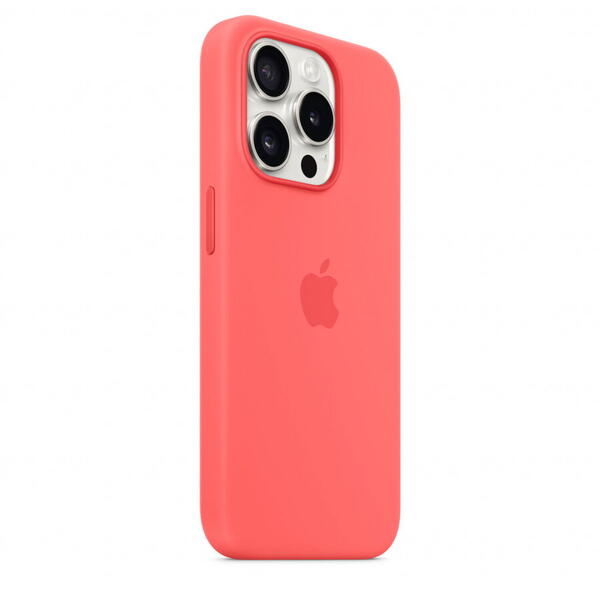 Husa telefon  Apple iPhone 15 Pro Silicone Case w MagSafe - Roz