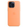 Husa telefon  Apple iPhone 15 Pro Max Silicone Case w MagSafe - Portocaliu