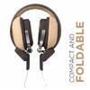 E-boda Casti Audio On Ear boAt Rockerz 600, Bluetooth 5.0, Autonomie 20 ore, Izolare fonica, Microfon, Maro