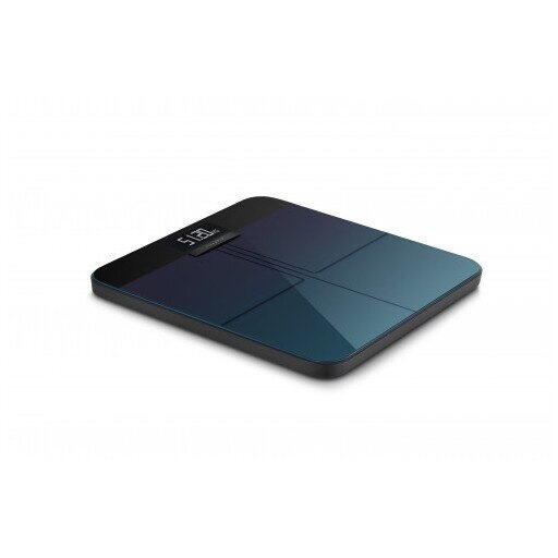 Cantar inteligent Huami AMAZFIT Smart Scale A2003, Wi-Fi + Bluetooth, 180KG, Sticla securizata, Albastru