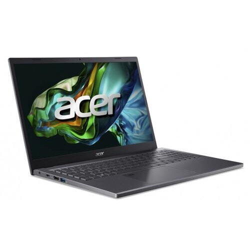Laptop Acer Aspire 5 A515-58M, Intel Core i3-1315U, 15.6 inch FHD, 8GB RAM, 512GB SSD, No OS, Gri