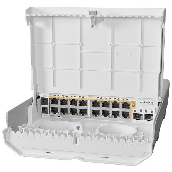 Mikrotik netPower 16P L2/L3 Gigabit Ethernet (10/100/1000) Power over Ethernet (PoE