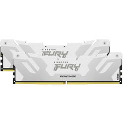 Memorie Kingston FURY Renegade White 32GB(2x16GB) DDR5, 6400MT/s, CL32
