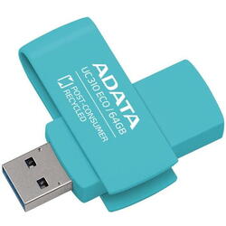 Memorie USB Adata ECO 64GB, USB 3.2 Gen1, Verde