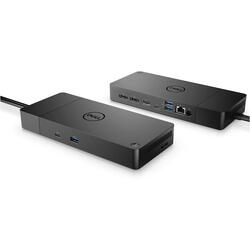Statie de andocare Dell WD19S, USB-C, 130 W, Gigabit Ethernet