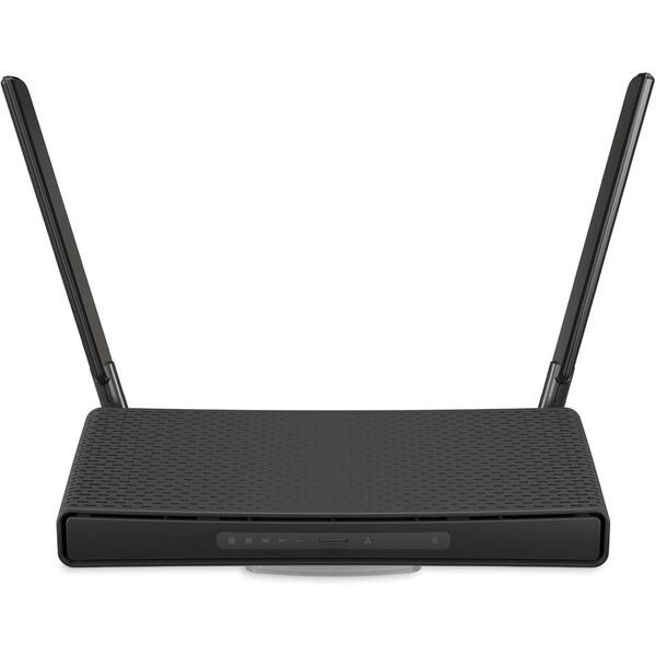 Mikrotik hAP ax³ router wireless Gigabit Ethernet Bandă dublă (2.4 GHz/ 5 GHz) Negru