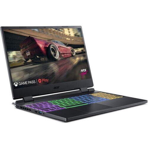 Laptop Gaming Acer Nitro 5 AN515-58, Intel Core i5-12450H, 15.6 inch FHD, 16GB RAM, 512GB SSD, nVidia RTX 4050 6GB, No OS, Negru