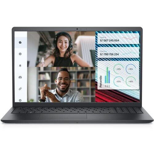 Laptop Dell Vostro 3520, Intel Core i5-1235U, 15.6 inch FHD, 16GB RAM, 512GB SSD, Windows 11 Pro, Negru