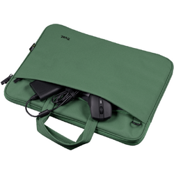 Geanta laptop Trust Bologna Eco, 16 inch(40cm), greutate 430 grame, Verde