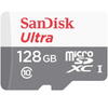Memory Card microSDXC SanDisk by WD Ultra 128GB, Class 10, UHS-I SDSQUNR-128G-GN6TA