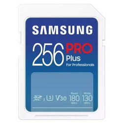 Memory Card SDXC Samsung PRO Plus MB-SD256S/EU 256GB, Class 10, UHS-I U3, V30