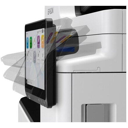 Imprimanta multifunctionala inkjet color Epson AM-C5000, A3, duplex, ADF, USB 2.0, Wi-Fi, 50 ppm negru, 50 ppm color, Alb