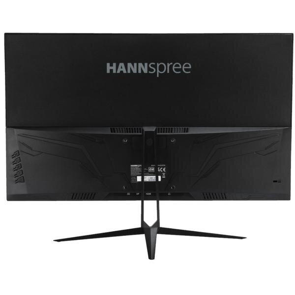 Monitor AHVA LED Hannspree 27" HC272PFB, WQHD (2560 x 1440), HDMI, DisplayPort, Boxe, 75 Hz, Negru