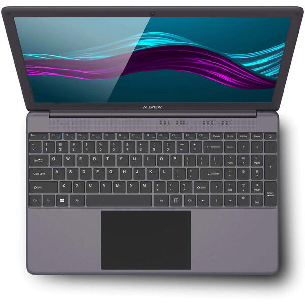 Laptop Allview Allbook I cu procesor Intel® Core™ i3-10110U 4,1 GHz, 15.6", Full HD, 8GB, 256GB SSD, Intel UHD Graphics, Linux, Grey