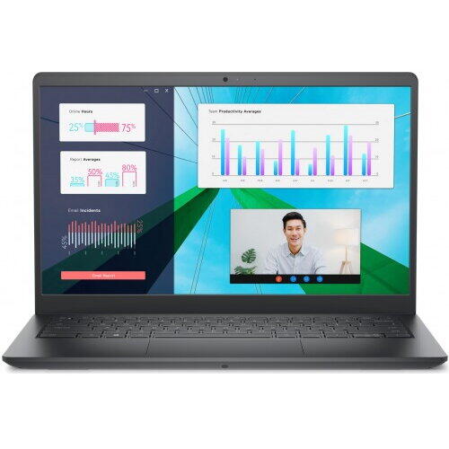 Laptop Dell Vostro 3430, Intel Core i5-1335U, 14 inch FHD, 16GB RAM, 512GB SSD, Windows 11 Pro, Negru