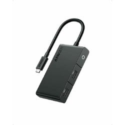 Hub Anker 332 USB-C 5-in-1,4K HDMI, 5Gbps USB-C, 2xUSB-A, Power Delivery 100W, Negru