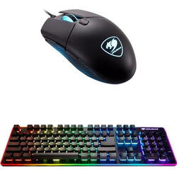 Kit Tastatura si Mouse Gaming Cougar Deathfire EX, Negru