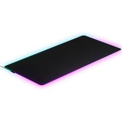 Mouse pad SteelSeries QcK Prism Cloth 3XL, iluminare RGB, Negru