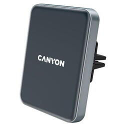 Suport auto cu incarcare wireless Canyon CNE-CCA15B, 5W/7.5W/10W/15W, Negru
