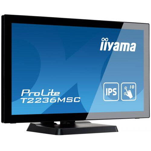 Display Interactiv Iiyama Seria ProLite T2236MSC-B3, 21.5inch, 1920x1080pixeli, Negru