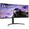 Monitor Gaming VA LED LG 34" 34WP65CP-B, UWQHD (3440x1440), HDMI, DisplayPort, Ecran curbat, Boxe, 160 Hz, 1ms, Negru