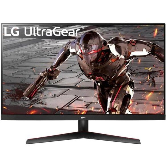 Lg Monitor Gaming VA LED LG 31.5 32GN600-B, QHD (2560 x 1440), HDMI, DisplayPort, 165 Hz, 1 ms, Negru/Rosu Desktop & Monitoare