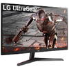Monitor Gaming VA LED LG 31.5" 32GN600-B, QHD (2560 x 1440), HDMI, DisplayPort, 165 Hz, 1 ms, Negru/Rosu