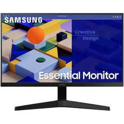 Monitor IPS LED Samsung Essential 24" LS24C310EAUXEN, Full HD (1920 x 1080), VGA, HDMI, AMD FreeSync, Negru