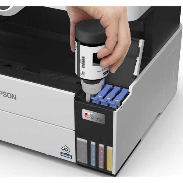 Imprimanta multifunctionala inkjet color Epson ET-5150, CISS, A4, ADF, Wireless