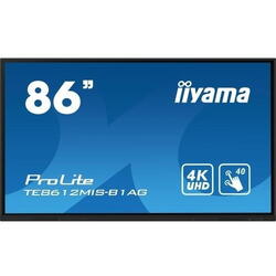 Display Interactiv Iiyama Seria ProLite TE8612MIS-B2AG, 86inch, 3840x2160pixeli, Negru