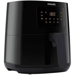 Friteuza fara ulei Philips Airfryer Essential Collection compact digital, capacitate 4.1 L, 1400 W,  afisaj digital, 7 setari presetate, Negru