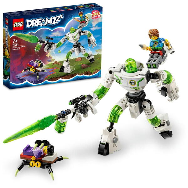 LEGO® DREAMZzz - Mateo si Robotul Z-Blob 71454, 237 piese