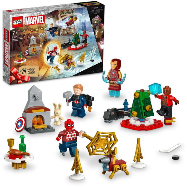 LEGO® Super Heroes - Calendar de Craciun Razbunatorii 76267, 243 piese