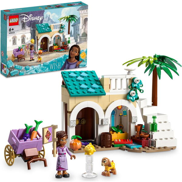 LEGO® Disney - Asha in orasul rozelor 43223, 154 piese