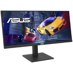 Monitor Gaming IPS LED Asus 34" VP349CGL, WQHD (3440 x 1440), HDMI, DisplayPort, AMD FreeSync, Boxe, 100 Hz, 1 ms, Negru