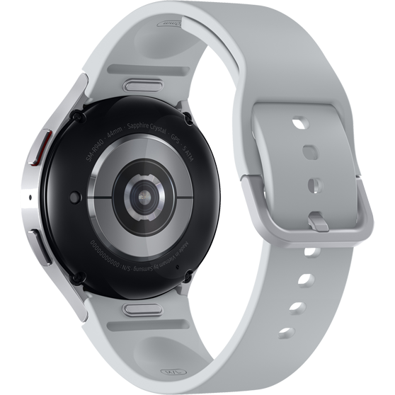 Smartwatch Samsung Watch 6 SM-R945 4G LTE, ecran AMOLED 1.47", 2GB RAM, 16GB Flash, Bluetooth 5.3, Carcasa Aluminiu, 44mm, Waterproof 5ATM, Argintiu