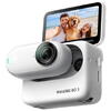 Camera video sport Insta360 GO3, 64GB, Control Vocal, Waterproof IPX8, Editare AI, Alb