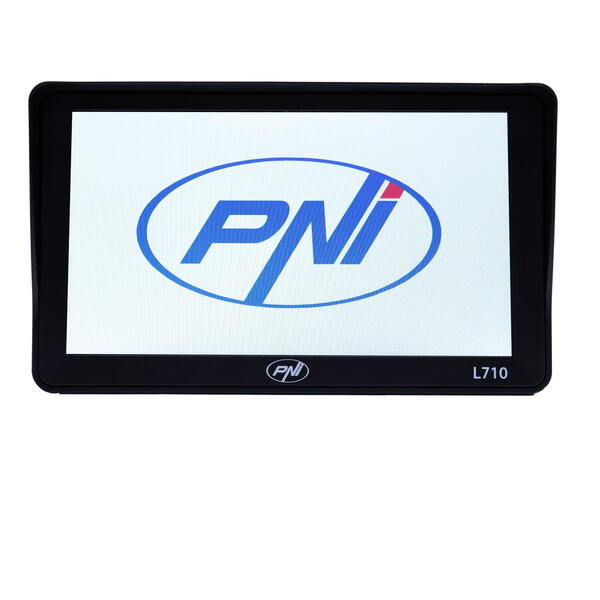 Sistem de navigatie GPS PNI L710 cu parasolar, ecran 7 inch, 800 MHz, 256MB DDR, 16GB memorie interna, FM transmitter