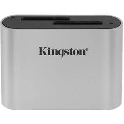 Card Reader Kingston Workflow WFS-SD, Argintiu