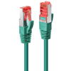 Patch Cord Lindy LY-47750, S/FTP, Cat.6, Verde