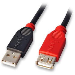 Cablu extensie Lindy LY-42817, USB 3.0 male - USB 3.0 female, 5m, Negru