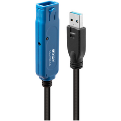 Cablu prelungitor USB 3.0 Activ Lindy LY-43229, 15m